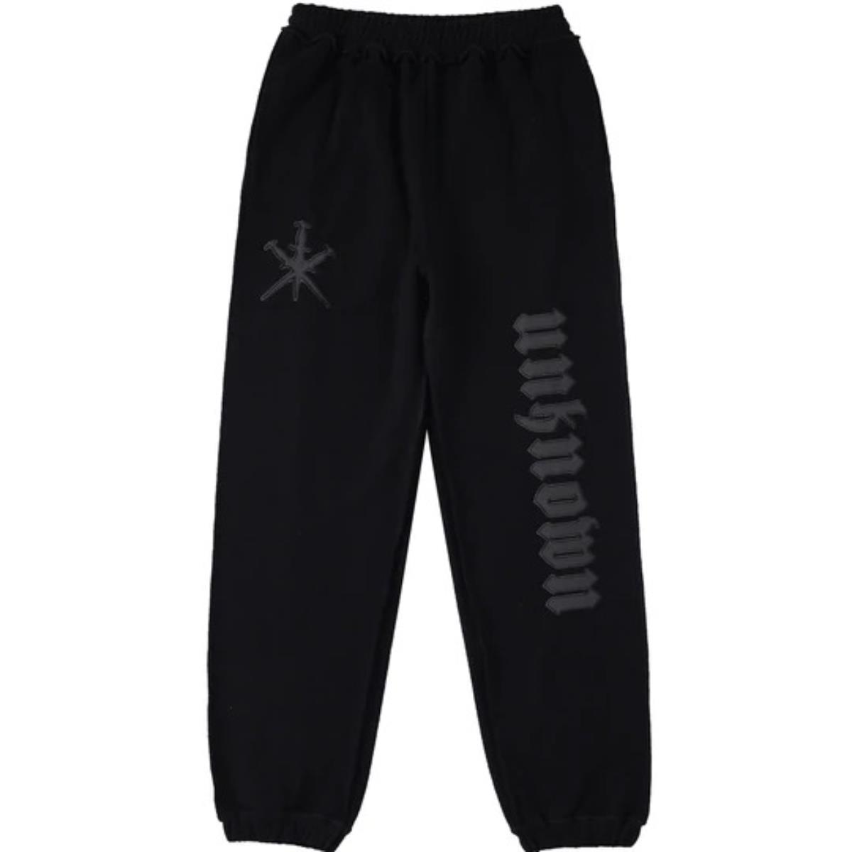 UNKNOWN - BLACK PUFF DAGGER JOGGERS - Windrose