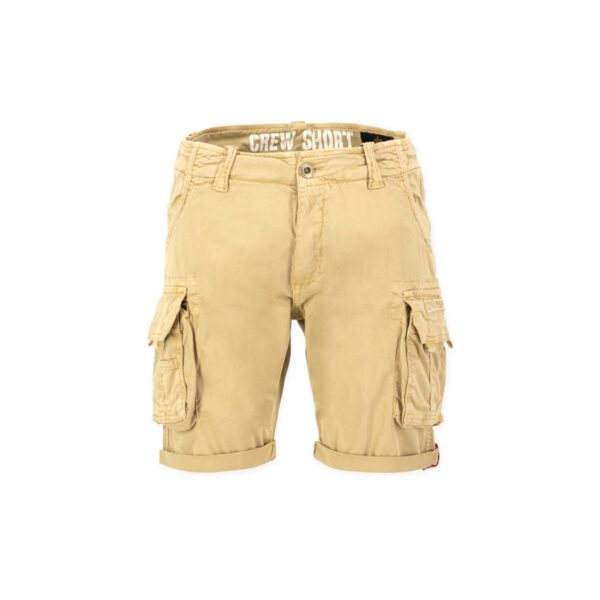 ALPHA INDUSTRIES  -  PANTALONI  -  Crew Short - Sand, 28