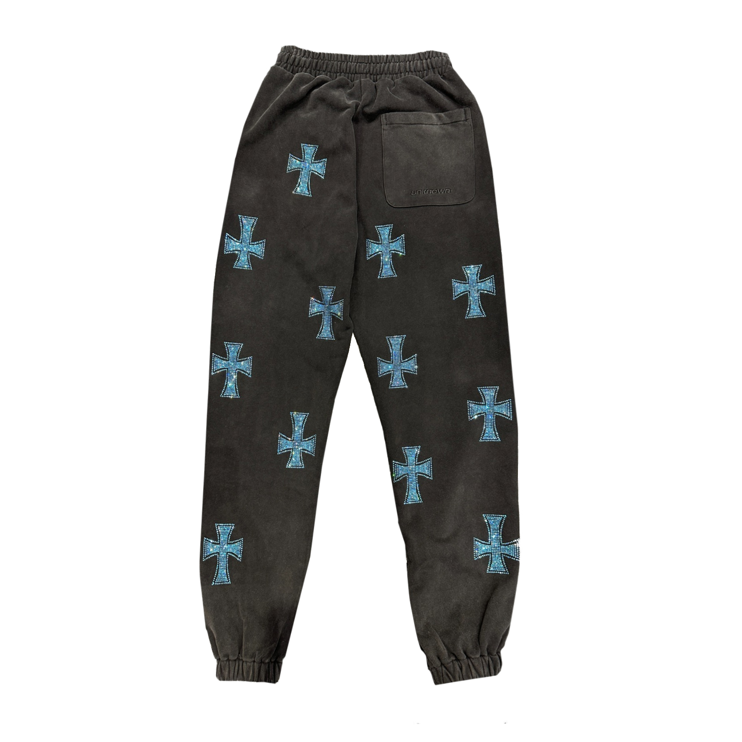 UNKNOWN - CROSS RHINESTONE JOGGER - Windrose | Abbigliamento 