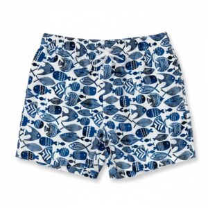 Fish - White/Blue